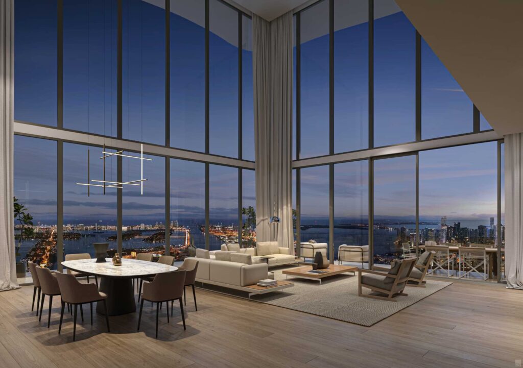 Casa Bella Residences Miami interiors