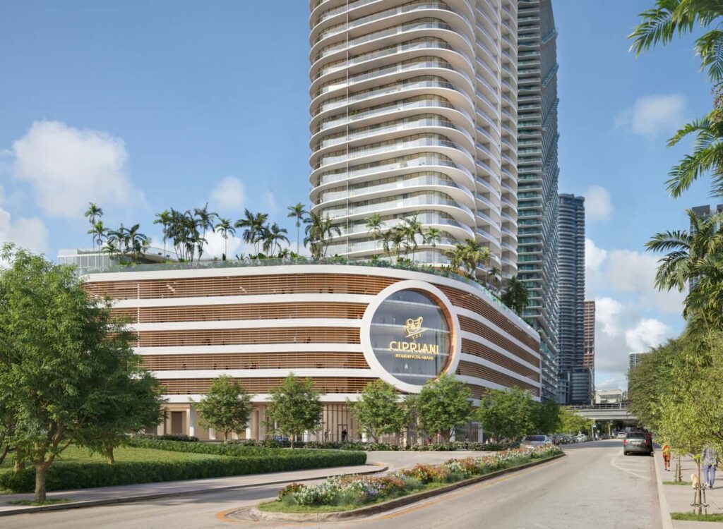 Cipriani Residences Miami Building