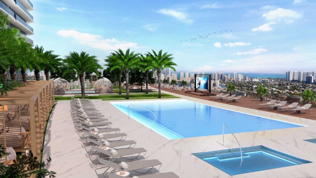 Oasis Hallandale Residences Amenities