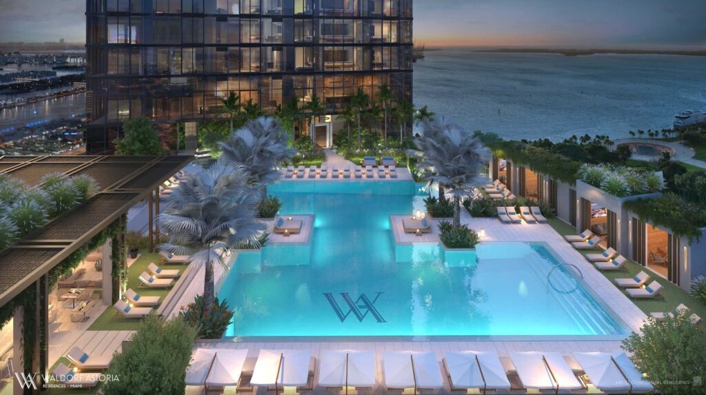 Waldorf Astoria Residences Miami Amenities