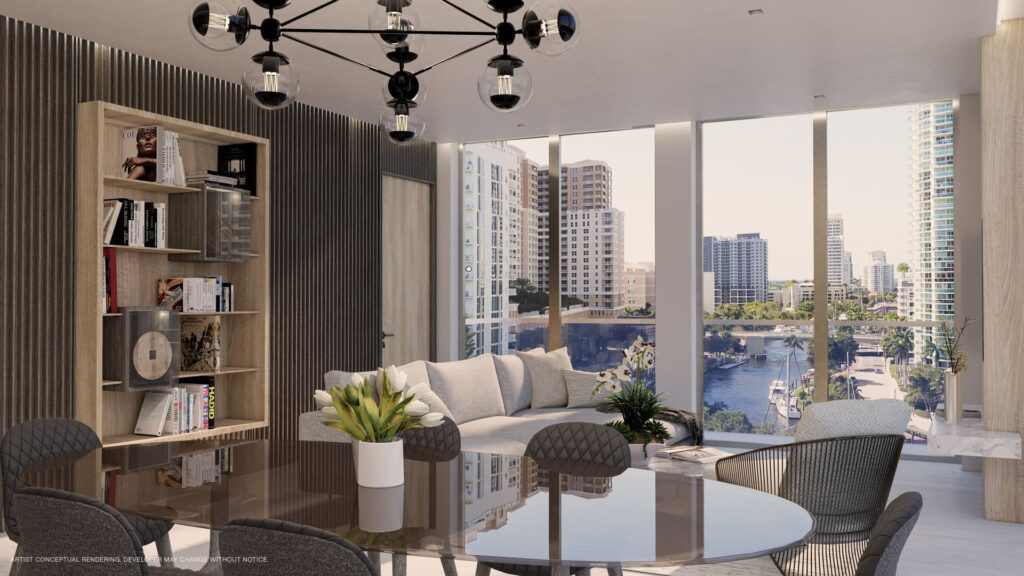 Sixth & Rio Las Olas Residences Interior