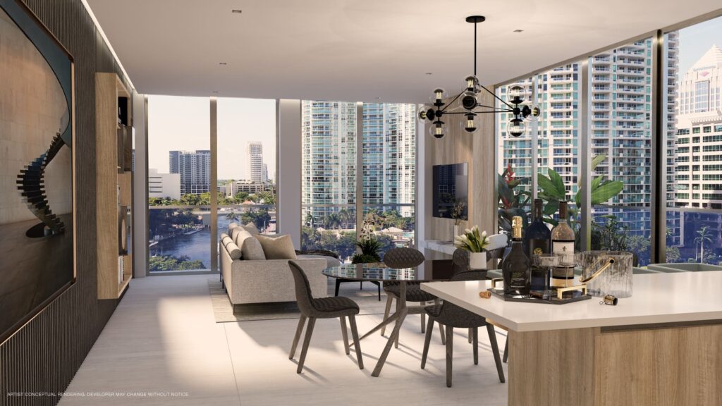 Sixth & Rio Las Olas Residences Interior