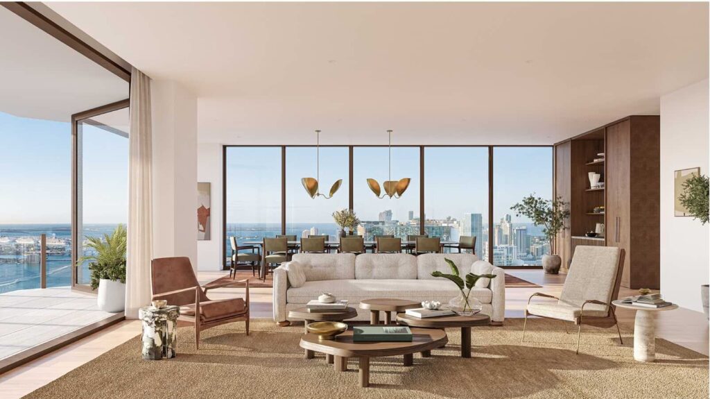 Villa Miami Residences Edgewater Interiors