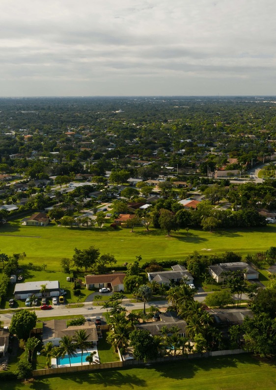Kendall Florida Aerial view