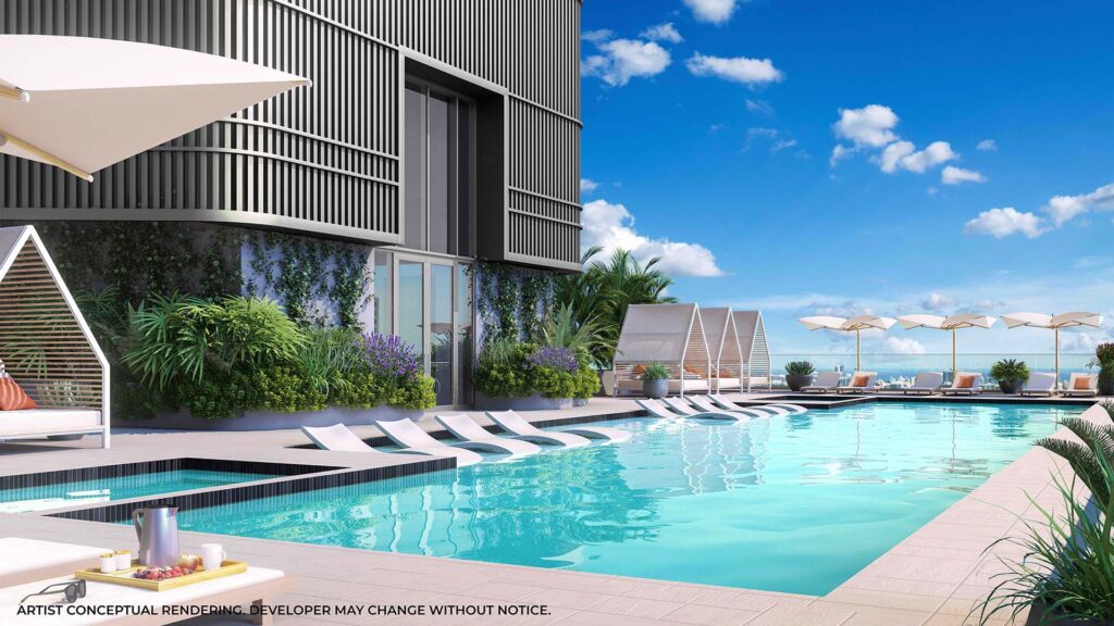 501 First Residences Miami Downtown Amenities