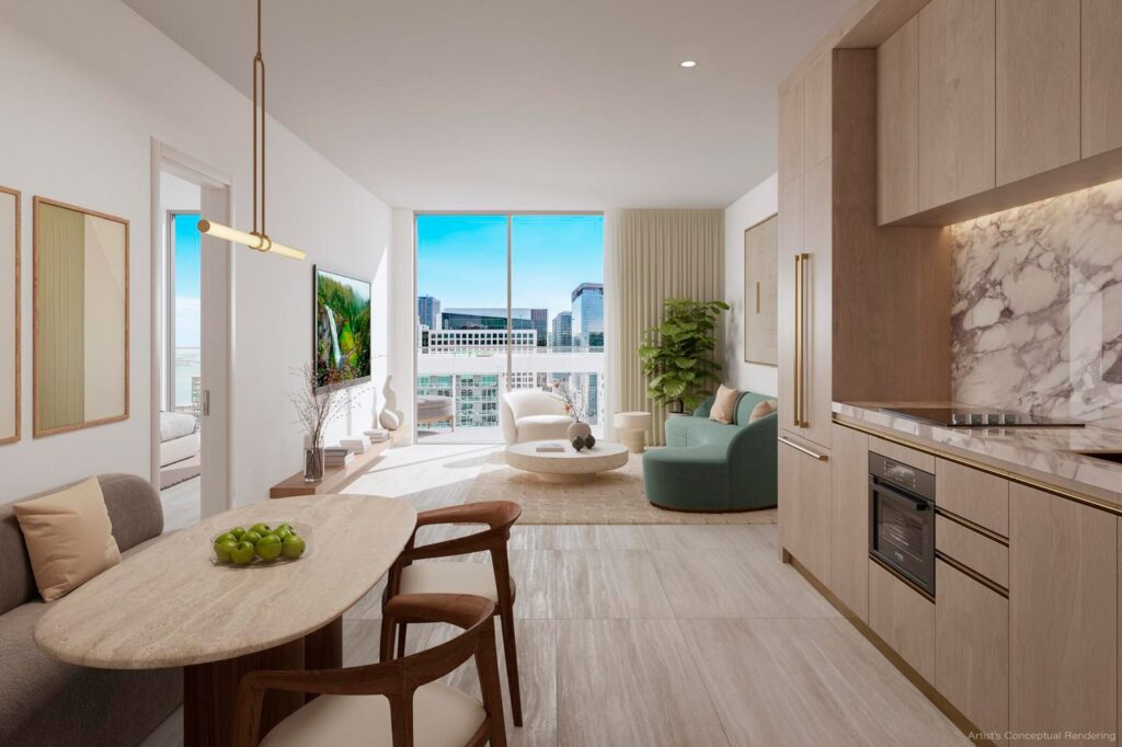 Viceroy Brickell Residences Interiors