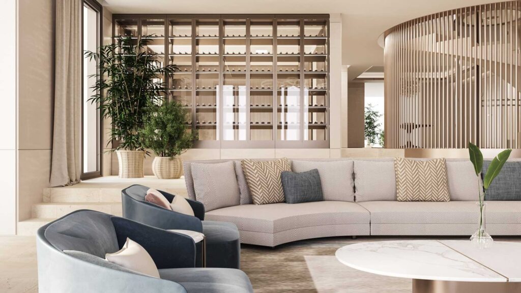 The links estates at Fisher Island Interiors