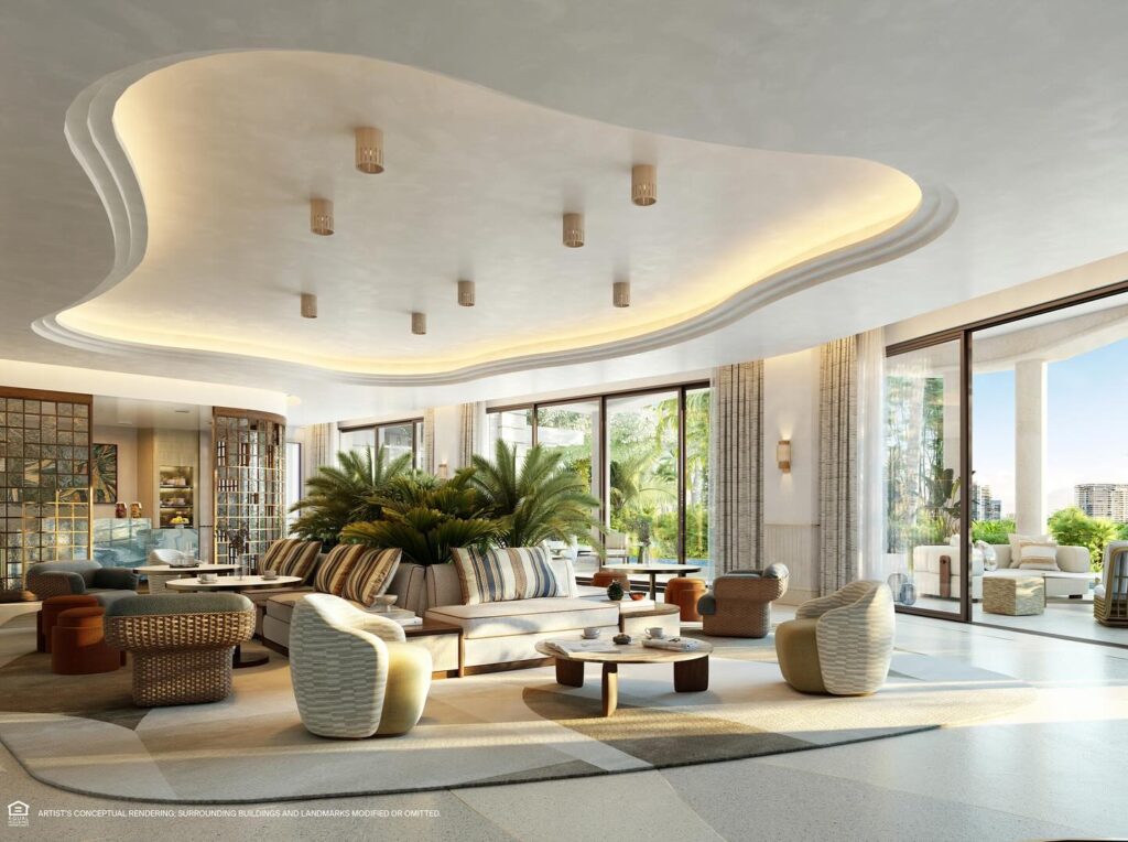 6 Fisher Island Lobby