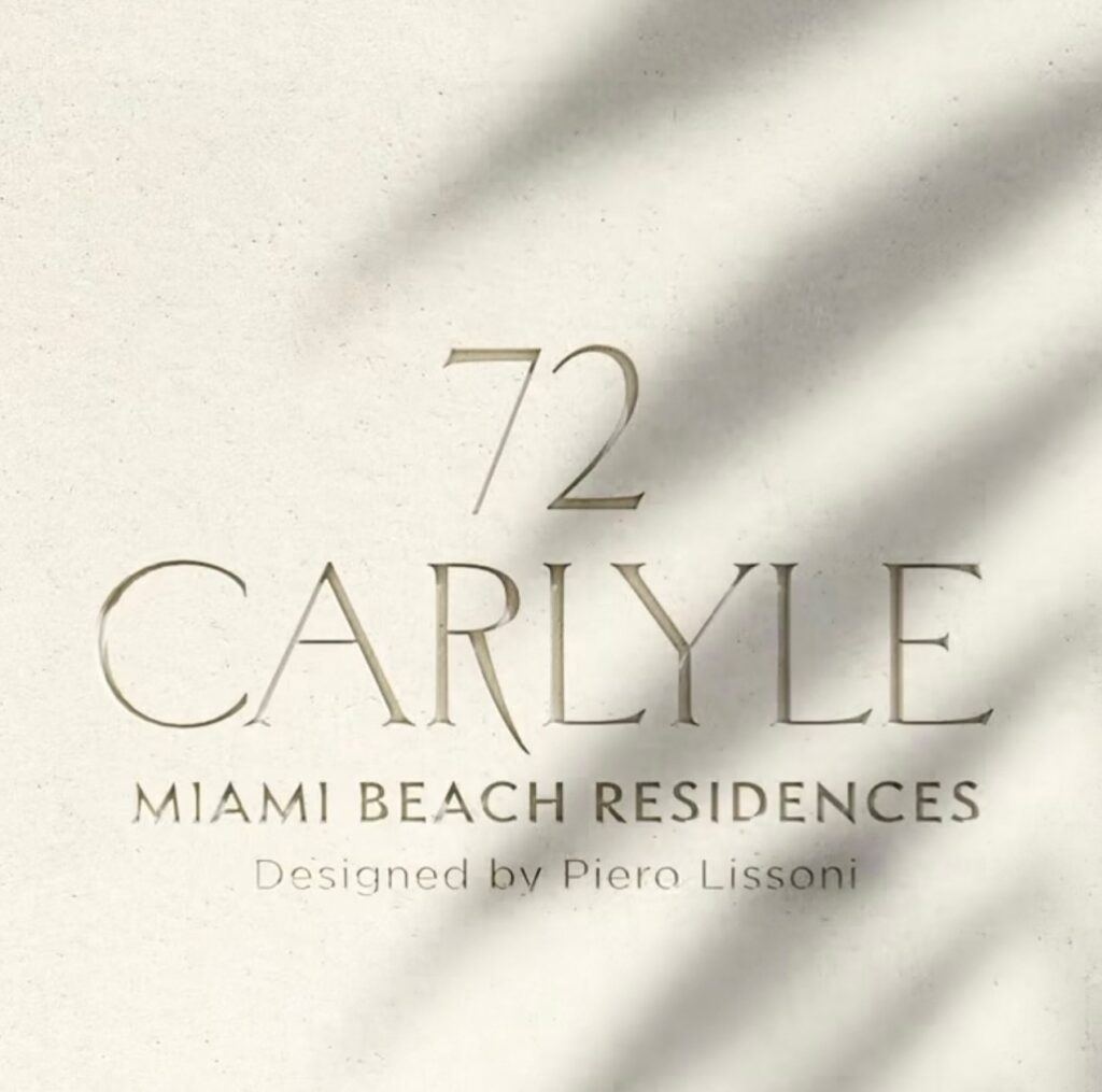 72 Carlyle Miami Beach Residences