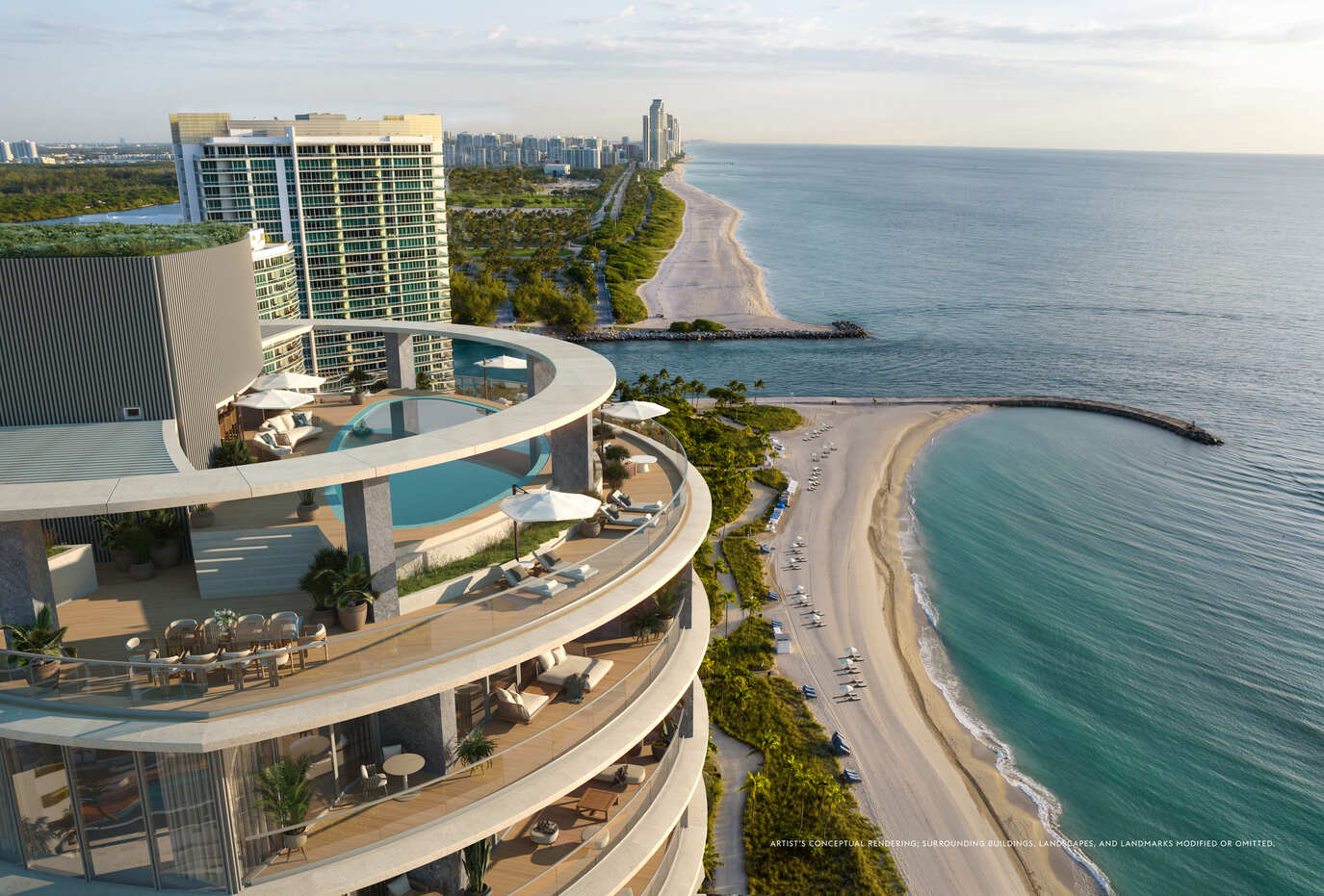 $75M Rivage Bal Harbour Penthouse With Private Rooftop Pool