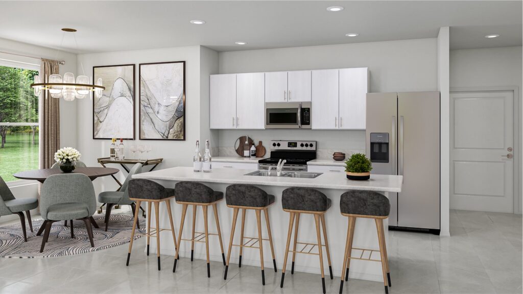 Vivant townhomes by Lennar Kitchen