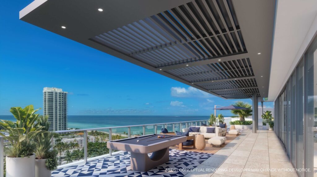 7200 Collins Residences Miami Beach Amenities