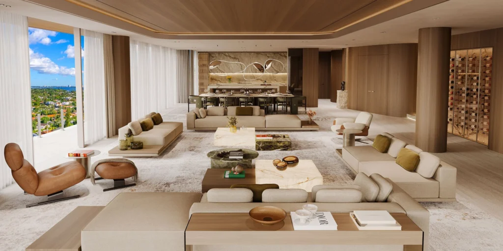 Surfside oceanfront penthouse 6