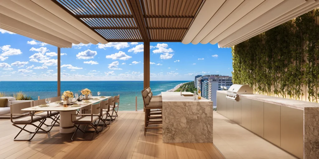 Surfside oceanfront penthouse 11