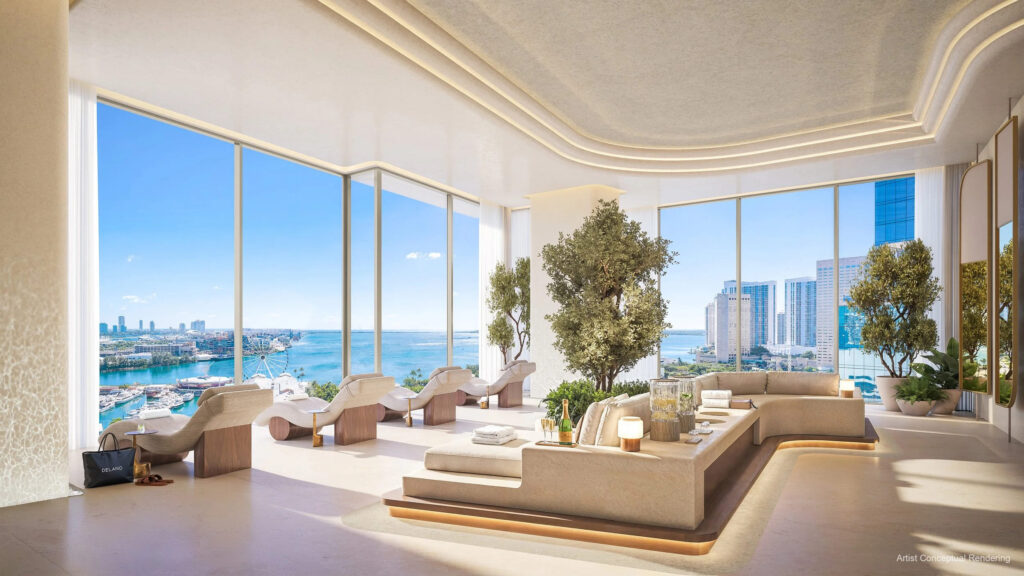 Delano Residences Miami Interiors